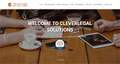 Desktop Screenshot of cleverlegal.com
